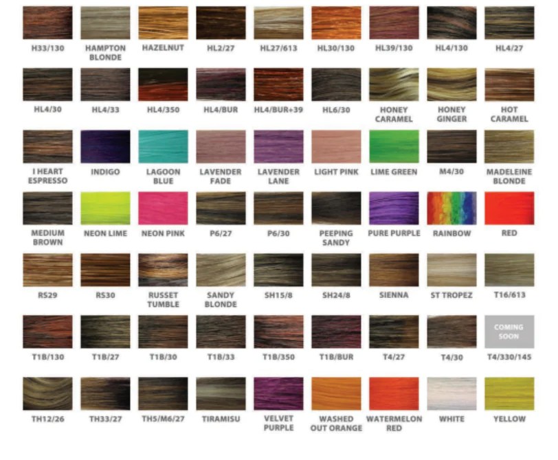 Forever Young Wig Colours Wigs Canada, Wigs Vancouver, Canadian Wigs