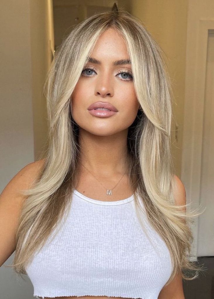 various long blonde wig hairstyles