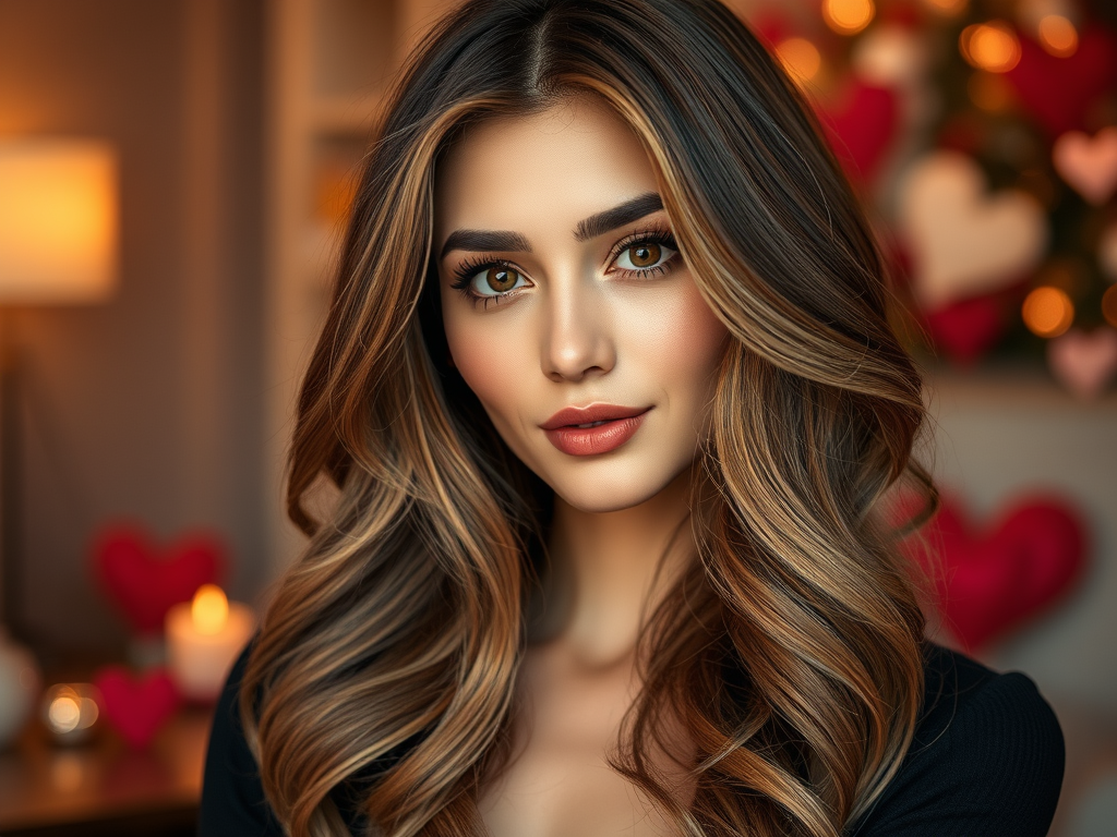 Valentine’s Day wig sale in Canada featuring natural-looking human hair wigs