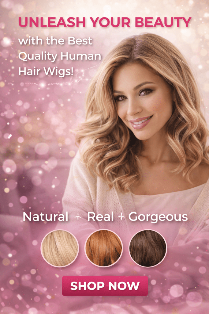human hair wigs for sale at Canadian wig stores