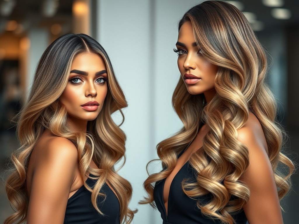 Luxury human hair wigs Canada ombre styles wigs collection