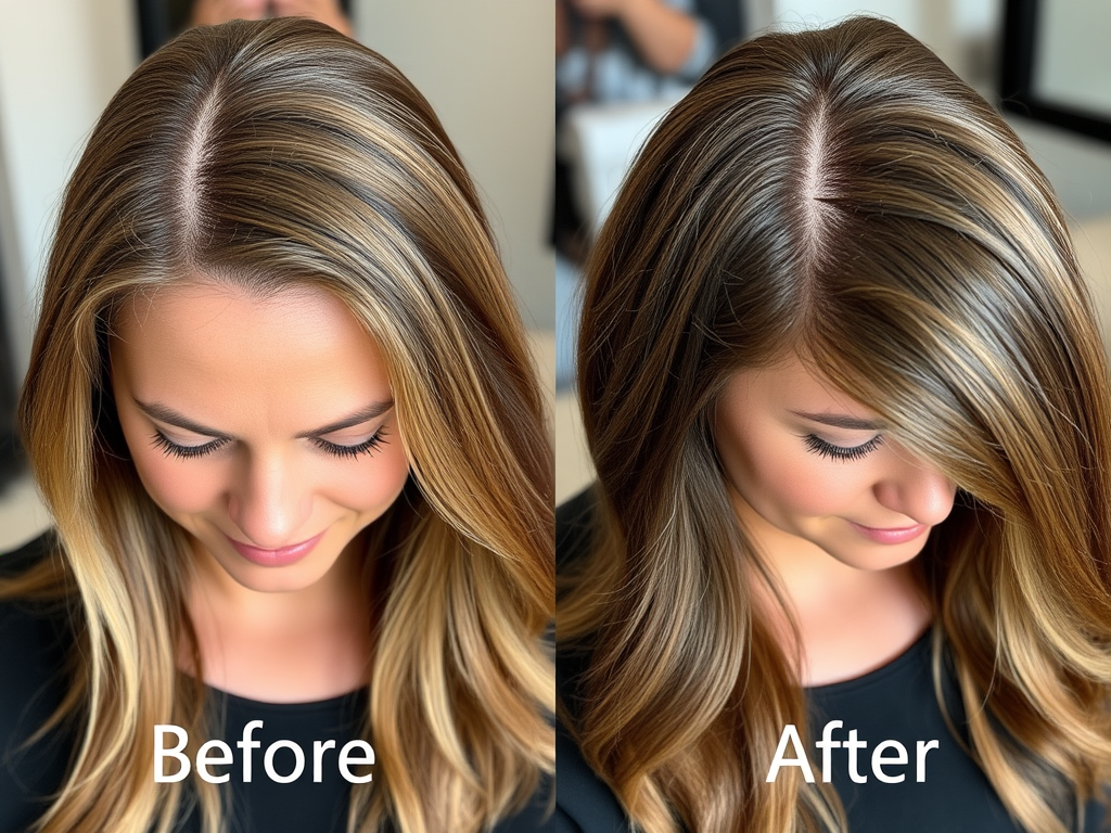 hair topper canada before and after thinning hair